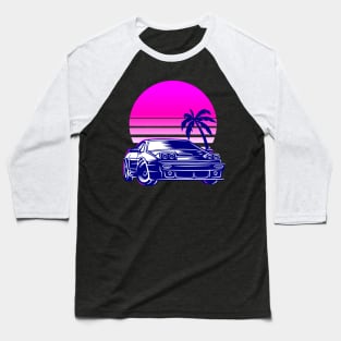 Vaporwave car Baseball T-Shirt